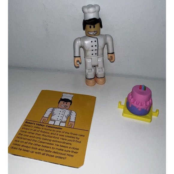Roblox Celebrity Collection Series 3 Action Figure 3" Baker's Valley Cakemaster - Picture 1 of 3